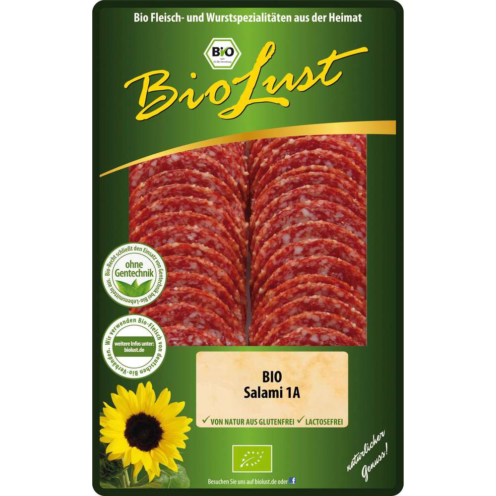Produktabbildung Ludwigsluster Bio Salami 1a