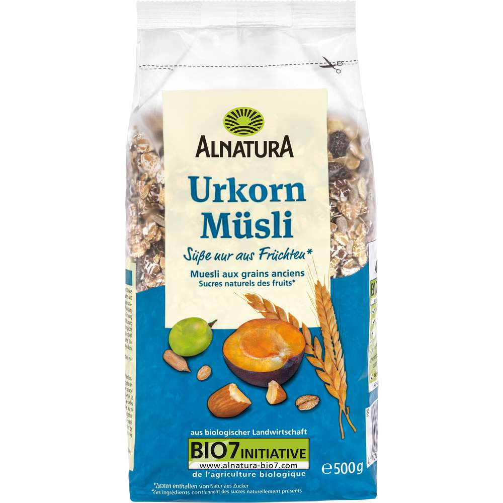 Produktabbildung Alnatura Bio Urkorn Müsli