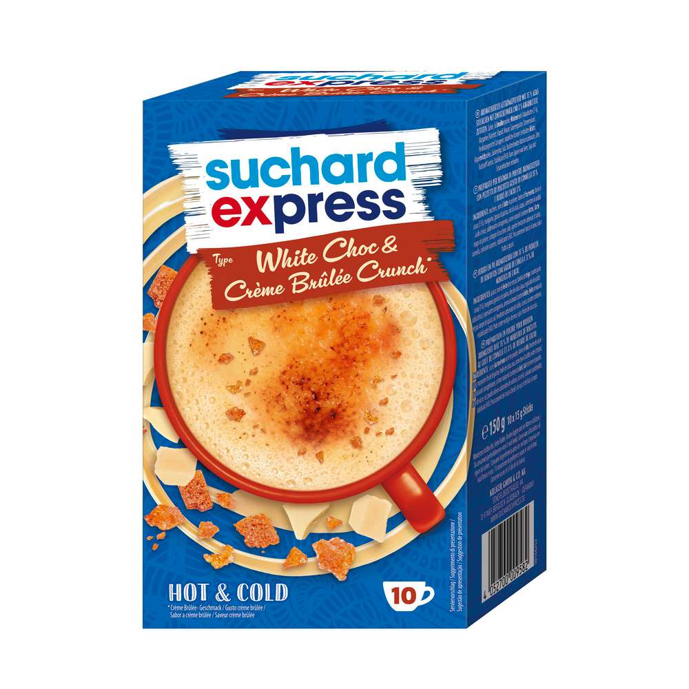 Produktabbildung Suchard Express White Choc & Crème Brûlée Crunch