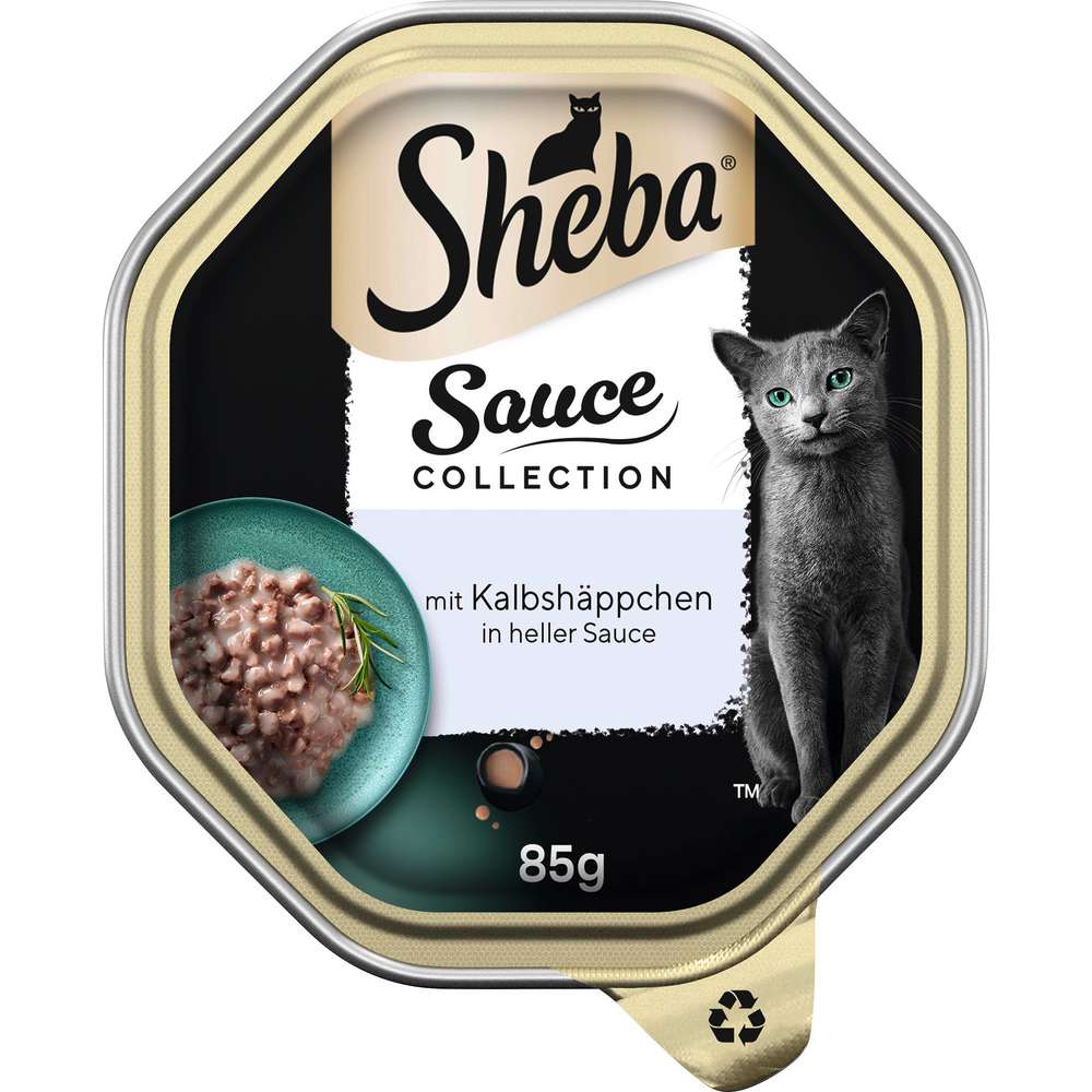 Produktabbildung Sheba Katzen-Nassfutter Kalbshäppchen 
