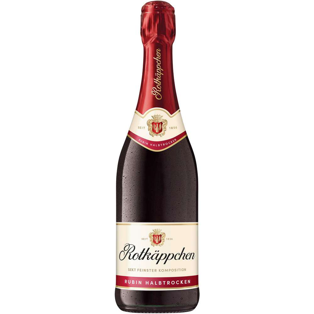 Produktabbildung Rotkäppchen Tradition Sekt Rubin halbtrocken