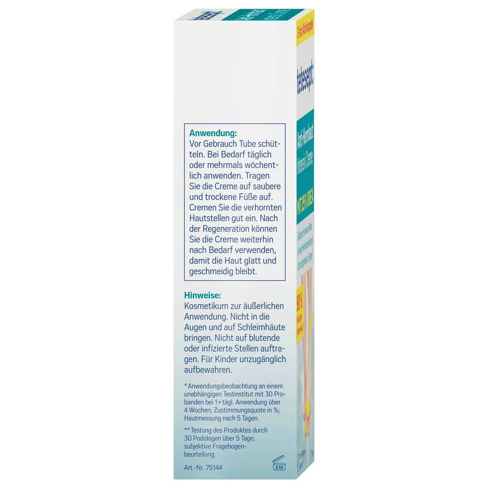 Produktabbildung tetesept Anti-Hornhaut Creme