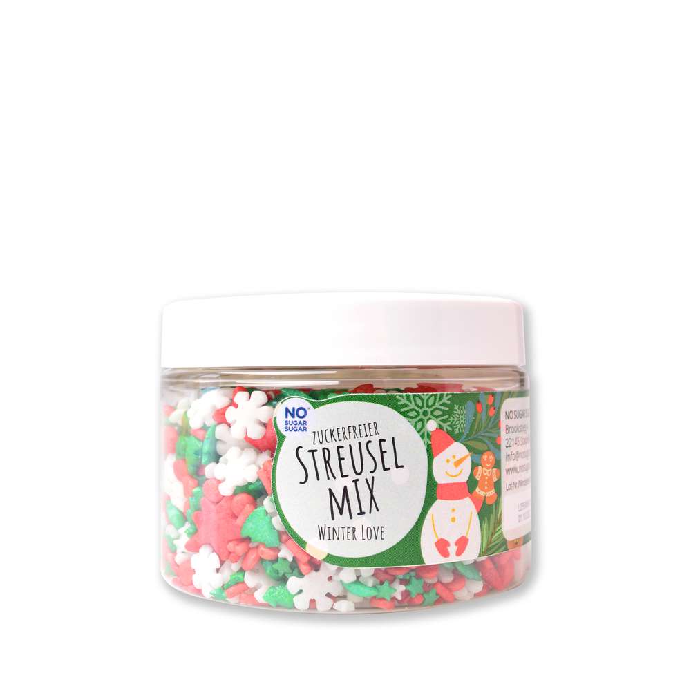 Produktabbildung No Sugar Streuselmix Winter Love, zuckerfrei