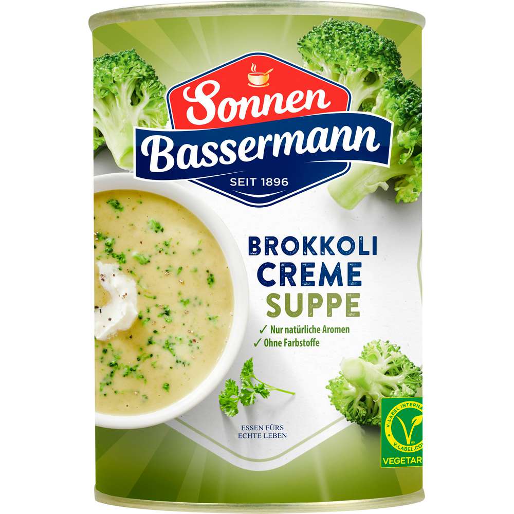 Produktabbildung Sonnen Bassermann Brokkoli Cremesuppe