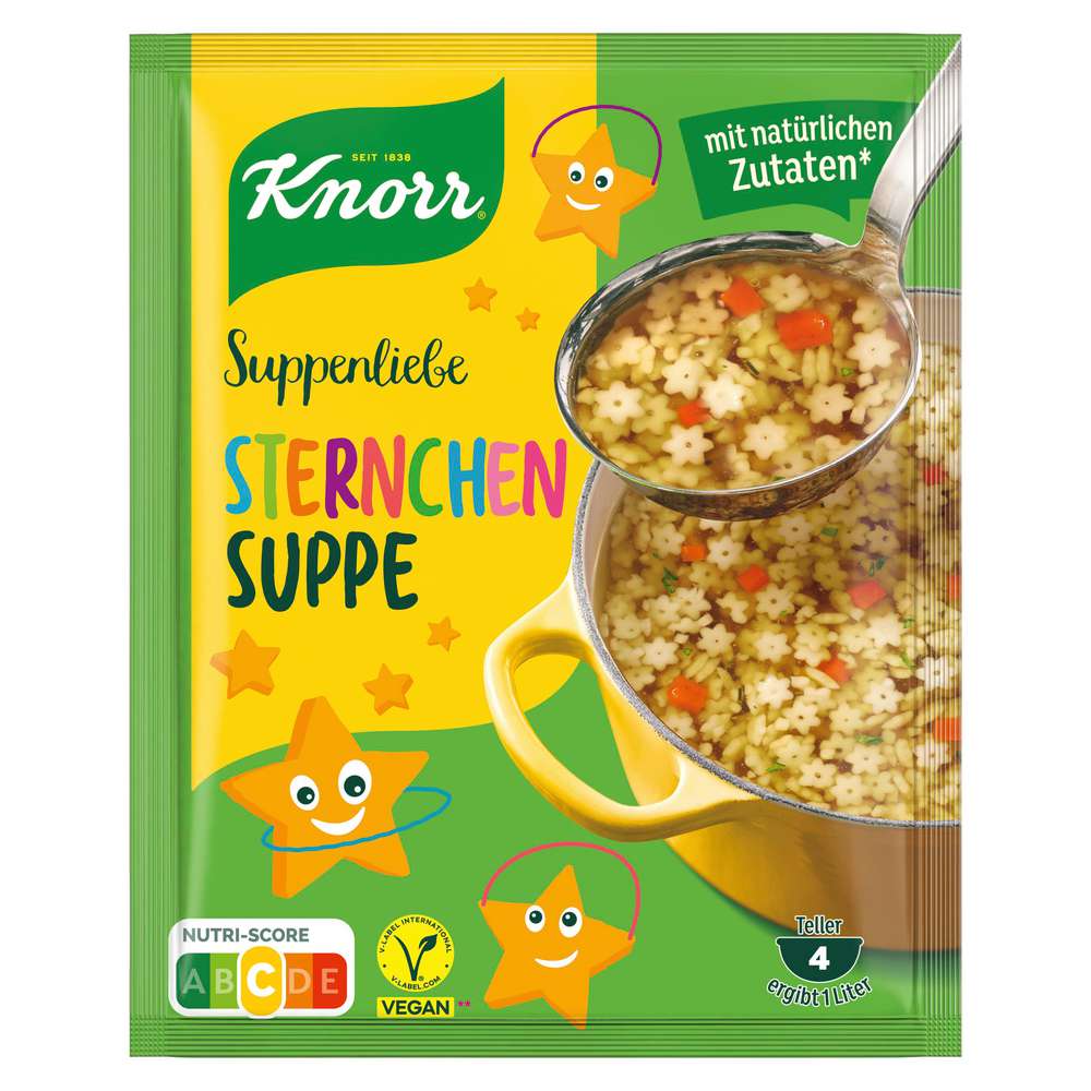 Produktabbildung Knorr Suppenliebe, Sternchensuppe