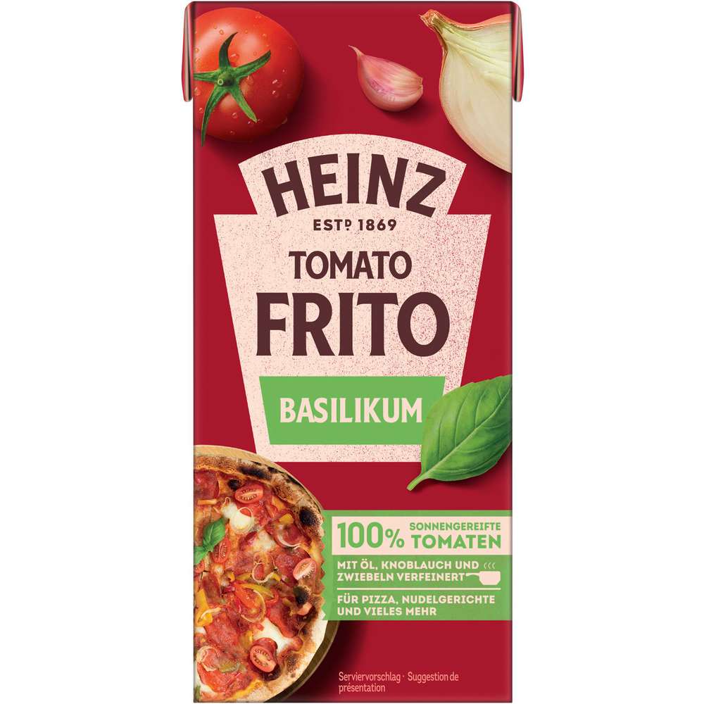 Produktabbildung Heinz Tomato Frito, Basilikum