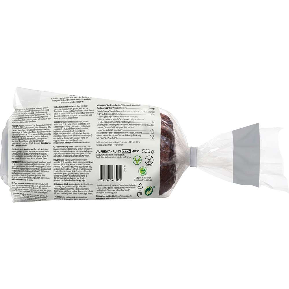 Produktabbildung Fria Körniges Brot