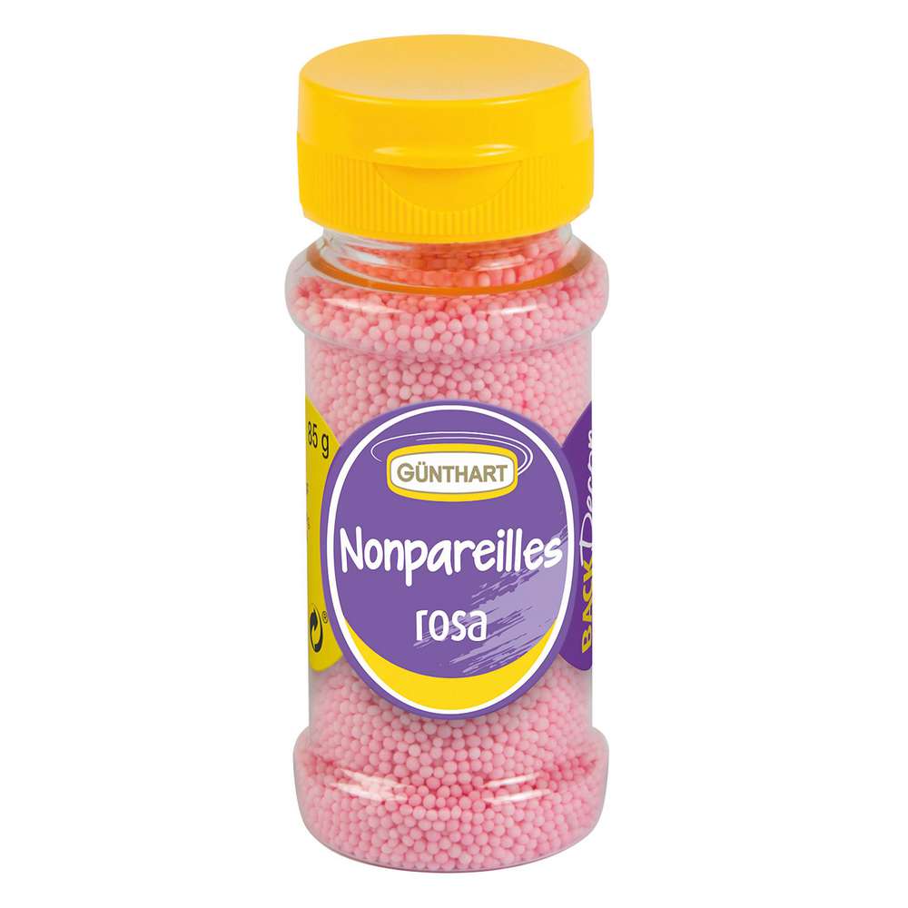 Produktabbildung Günthart Kuchen Deko Nonpareilles, rosa