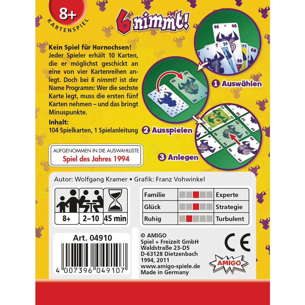 Produktabbildung Amigo AMIGO 6 nimmt!