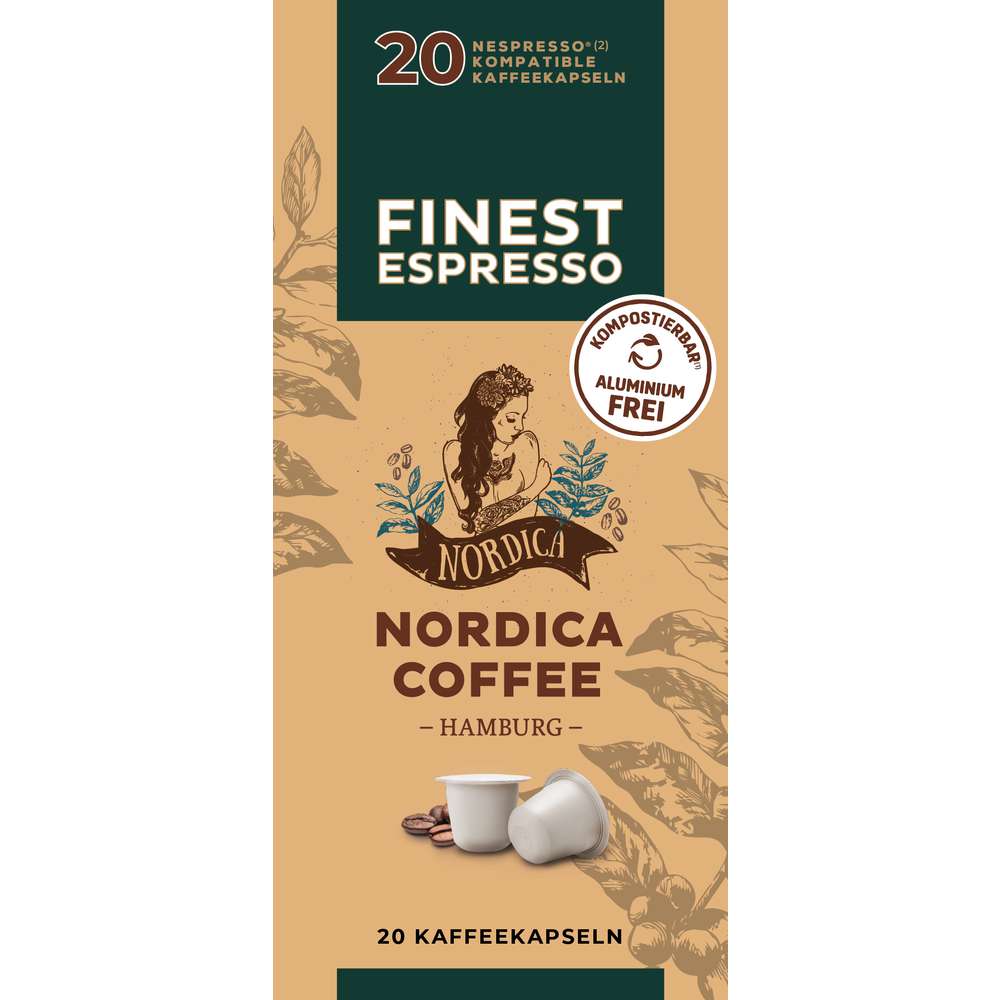 Produktabbildung Nordica Finest Kapseln Espresso