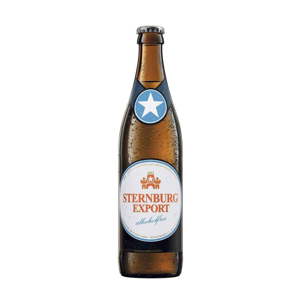 Produktabbildung Radeberger Export Sternburg Bier, alkoholfrei