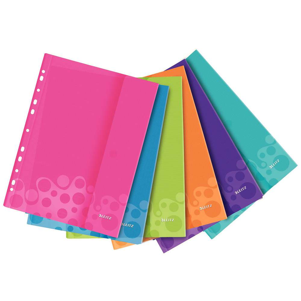 Produktabbildung Leitz Prospekthülle, A4, 0,20 mm PP Folie, farblich