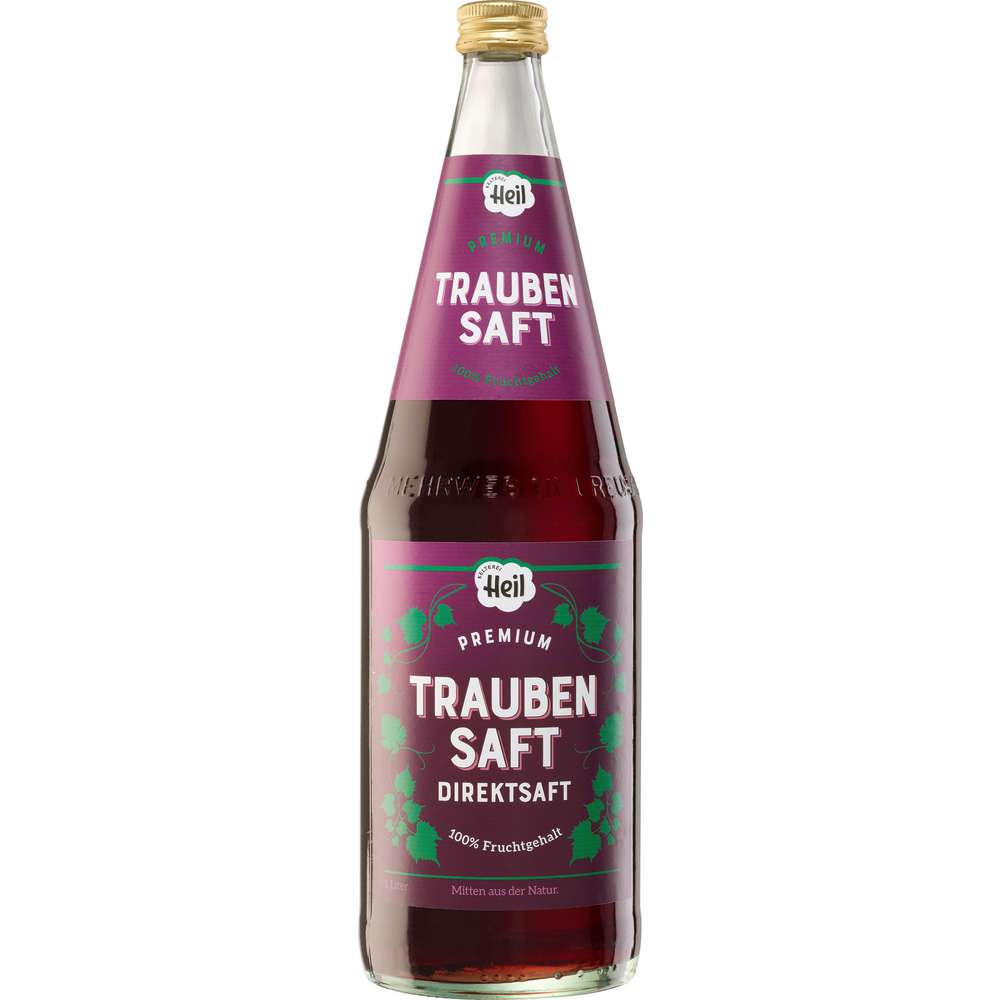 Produktabbildung Kelterei Heil Traubensaft rot