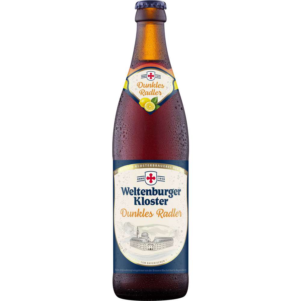 Produktabbildung Weltenburger Kloster Biermischgetränk, dunkles Radler 2,3%