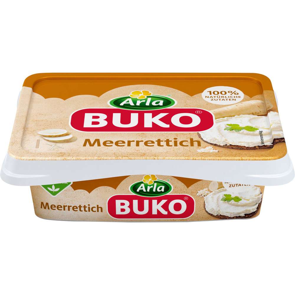 Produktabbildung Arla Frischkäse Buko, Meerrettich