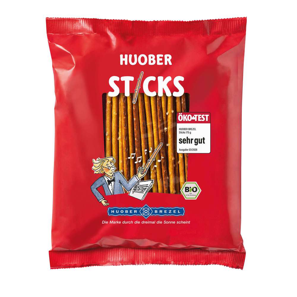 Produktabbildung Huober Bio Salzstangen