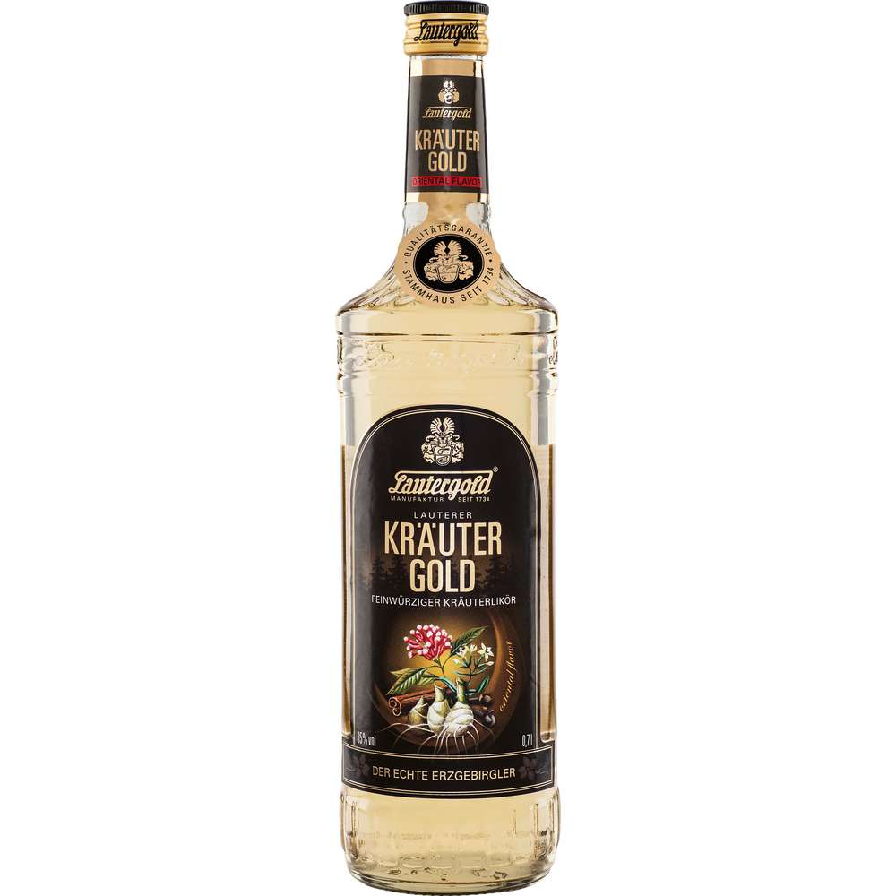 Produktabbildung Lautergold Kräutergold 35% Vol.