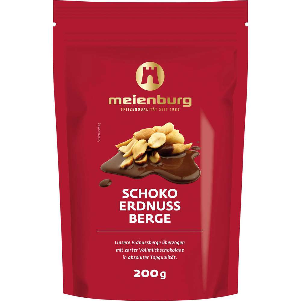 Produktabbildung Meienburg Erdnussberge, Schoko