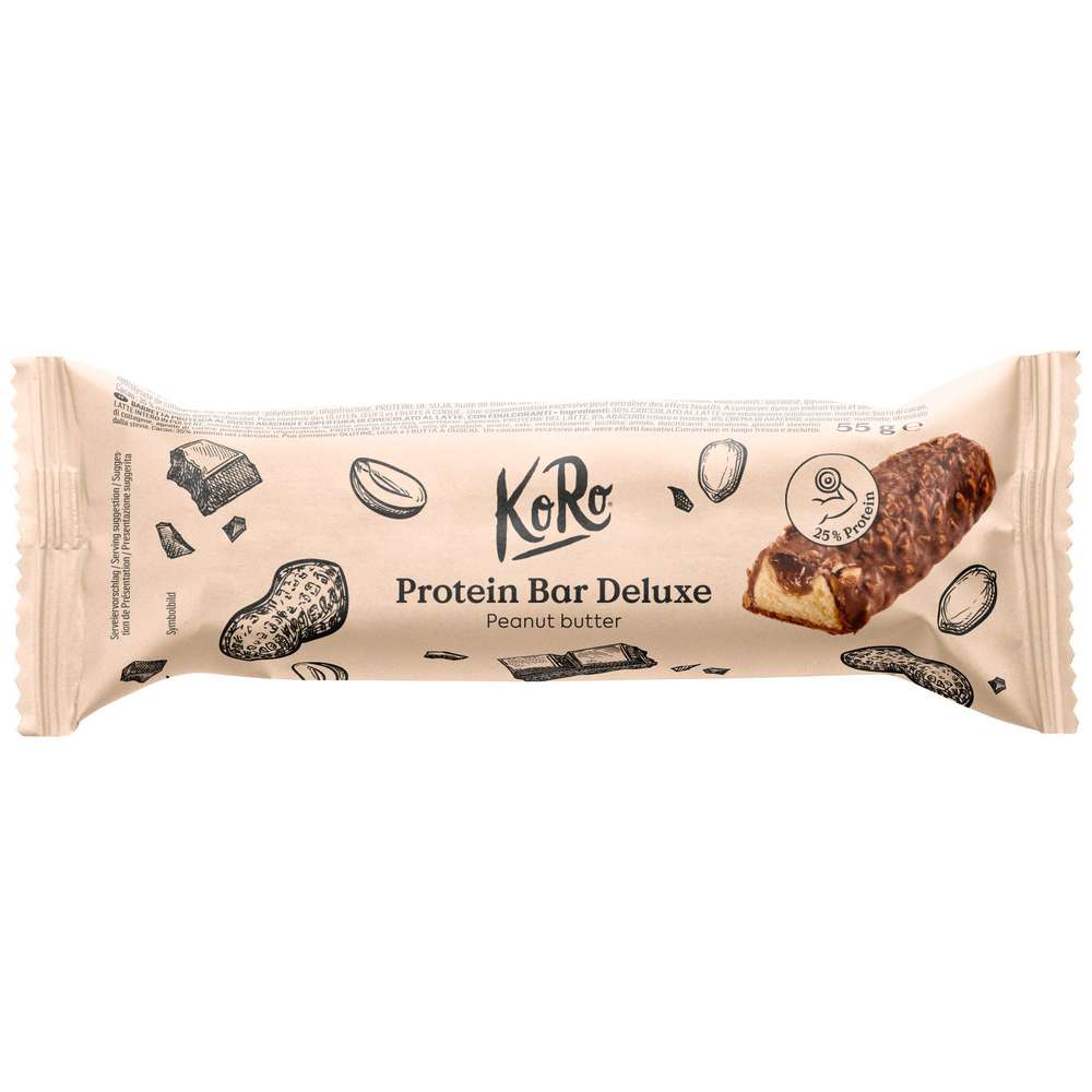 Produktabbildung KoRo Protein-Riegel, Deluxe Peanut