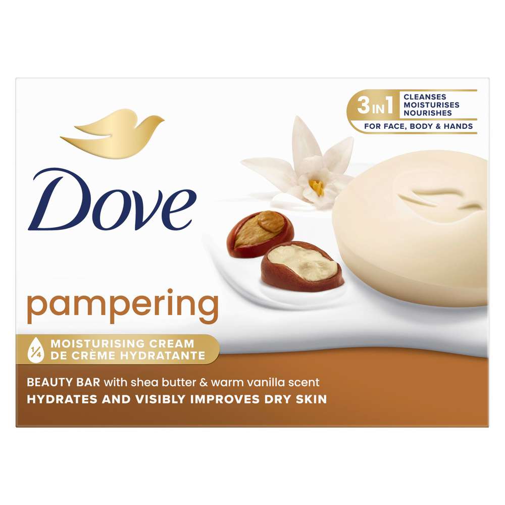 Produktabbildung Dove 3 in 1 Cremedusche fest, pampering