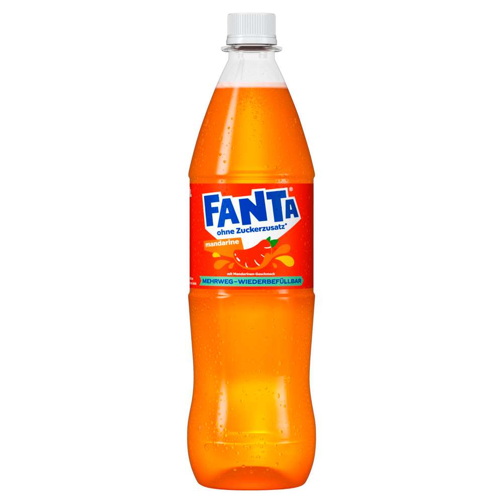 Produktabbildung Fanta Mandarinen-Limonade, zuckerfrei