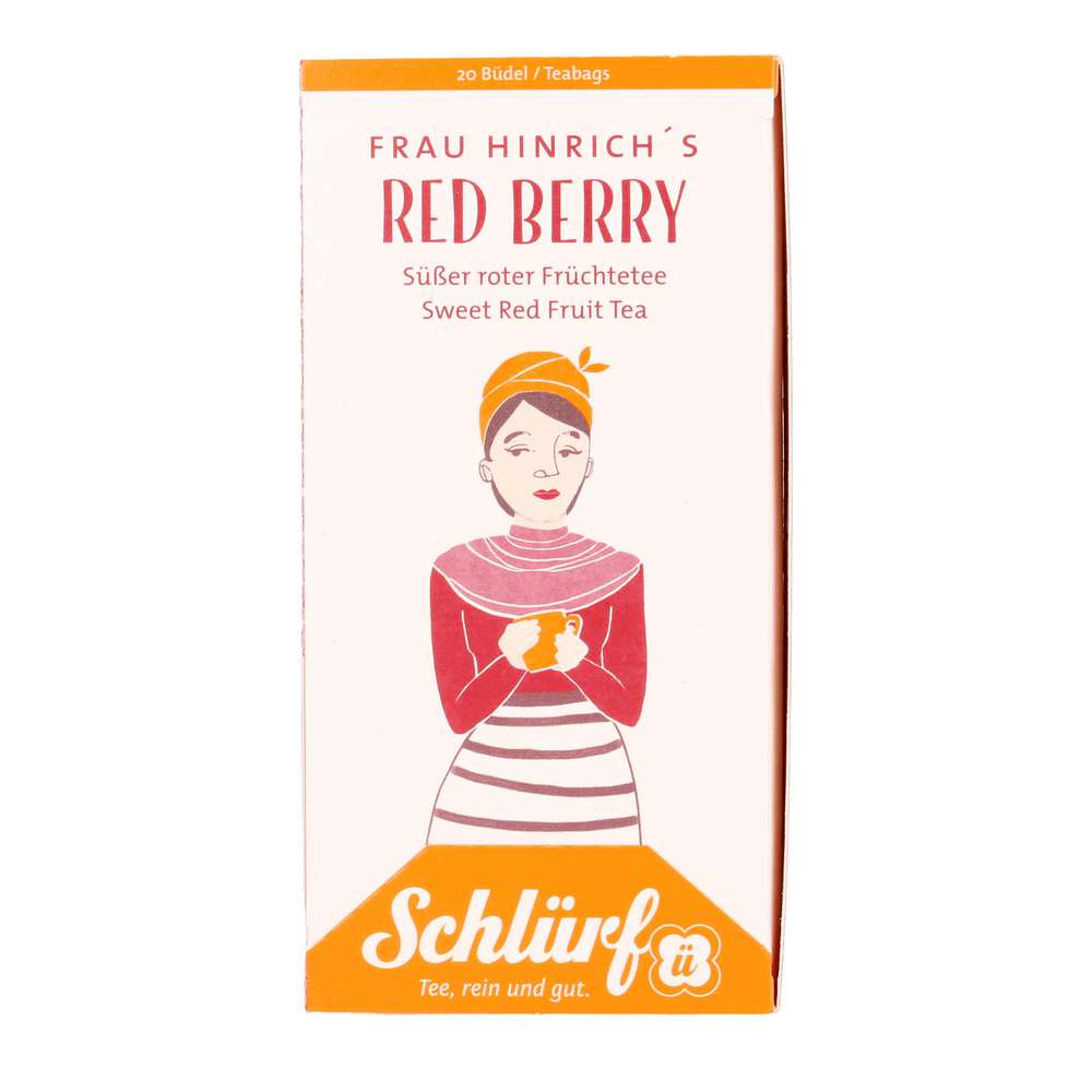 Produktabbildung Schlürf Red Berry, Früchtetee