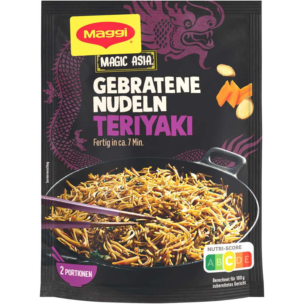 Produktabbildung Maggi Magic Asia gebratene Nudeln Teriyaki