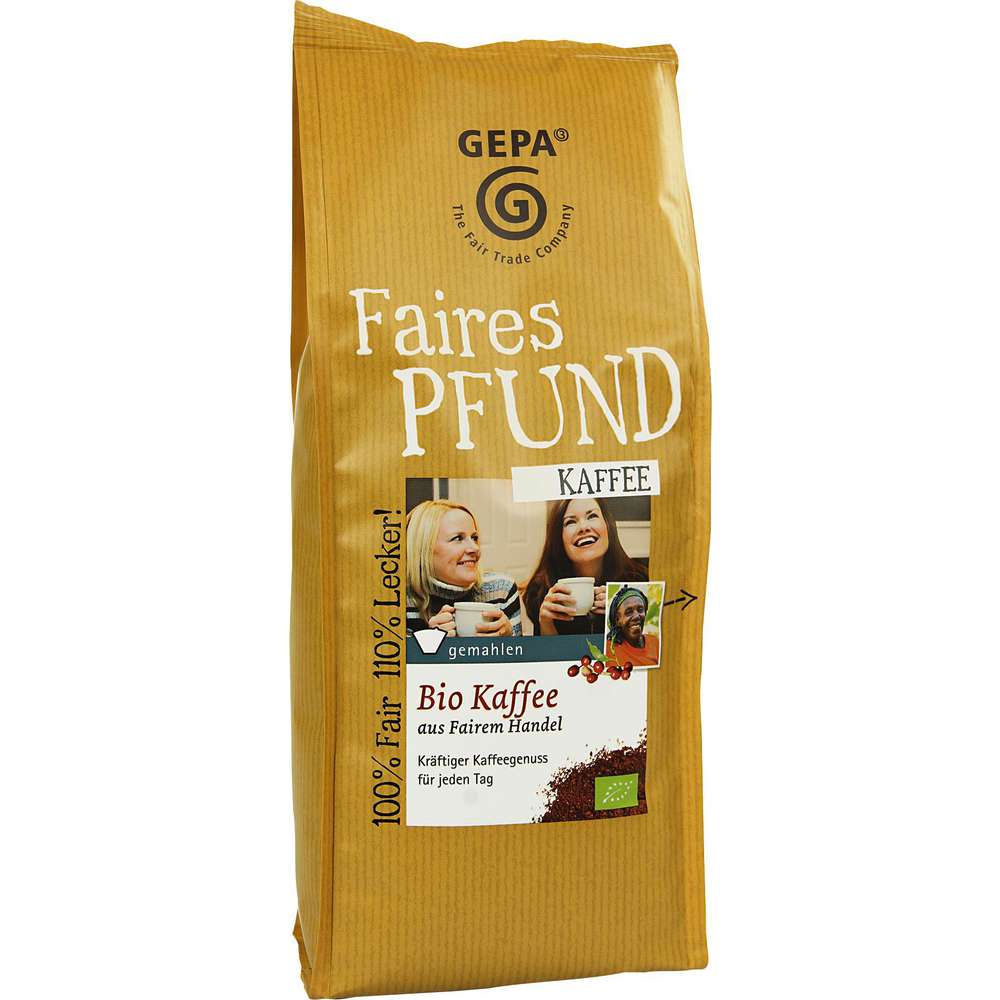 Produktabbildung Gepa Bio Kaffee Das Faire Pfund, gemahlen