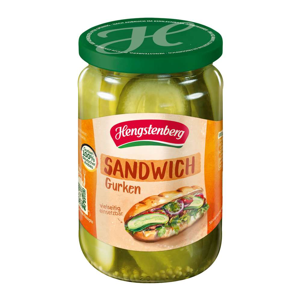 Produktabbildung Hengstenberg Sandwichgurken