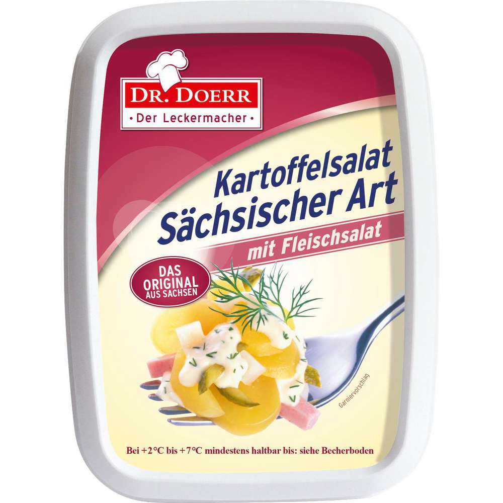 Produktabbildung Dr. Doerr Sächsicher Kartoffelsalat mit Fleischsalat