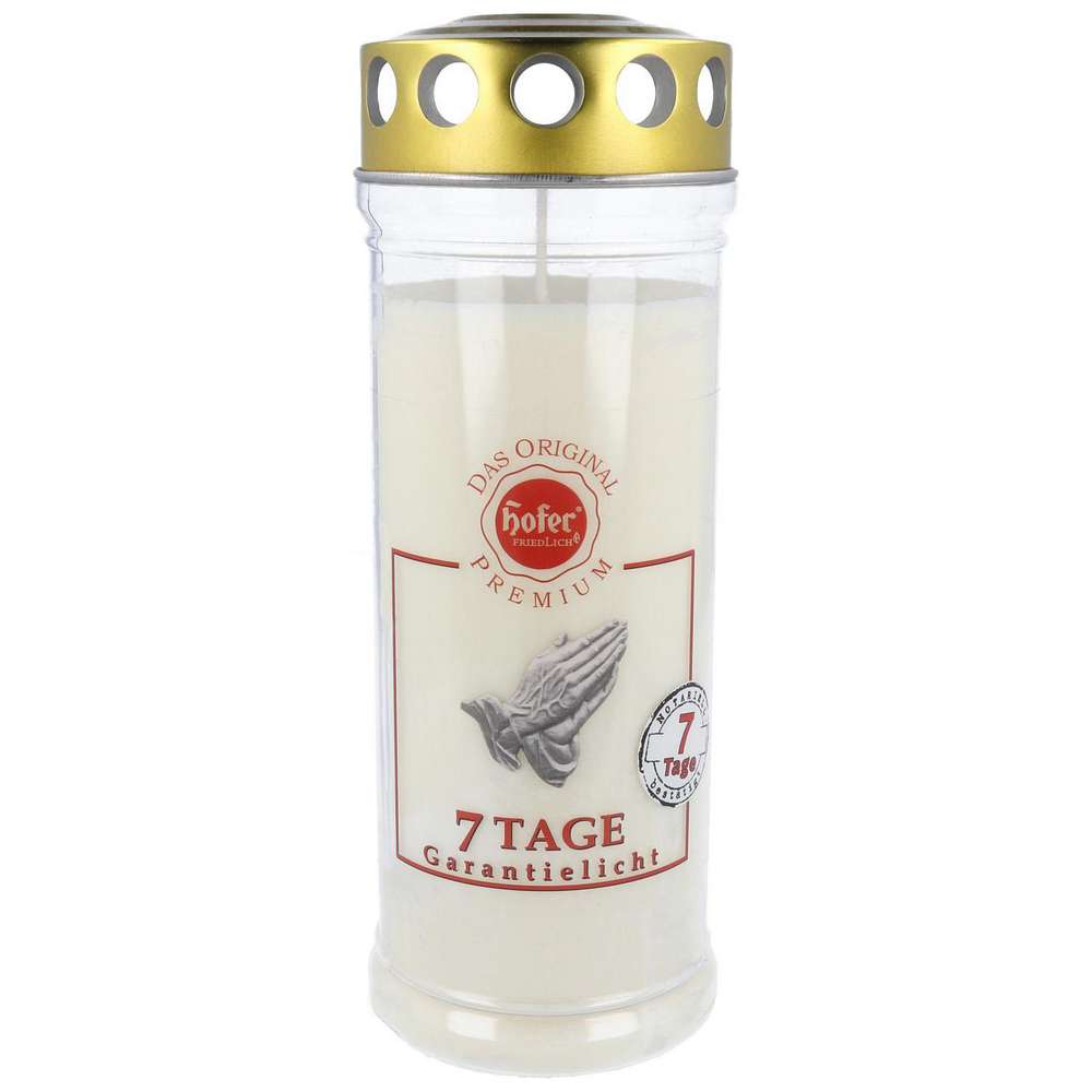 Produktabbildung Hofer Kerzen 7 Tage Garantielicht