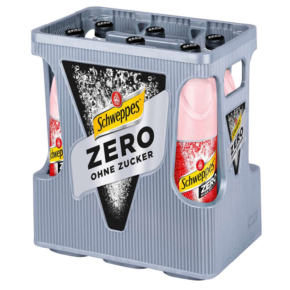 Produktabbildung Schweppes Russian Wildberry, Zero (6x 1,000 Liter)