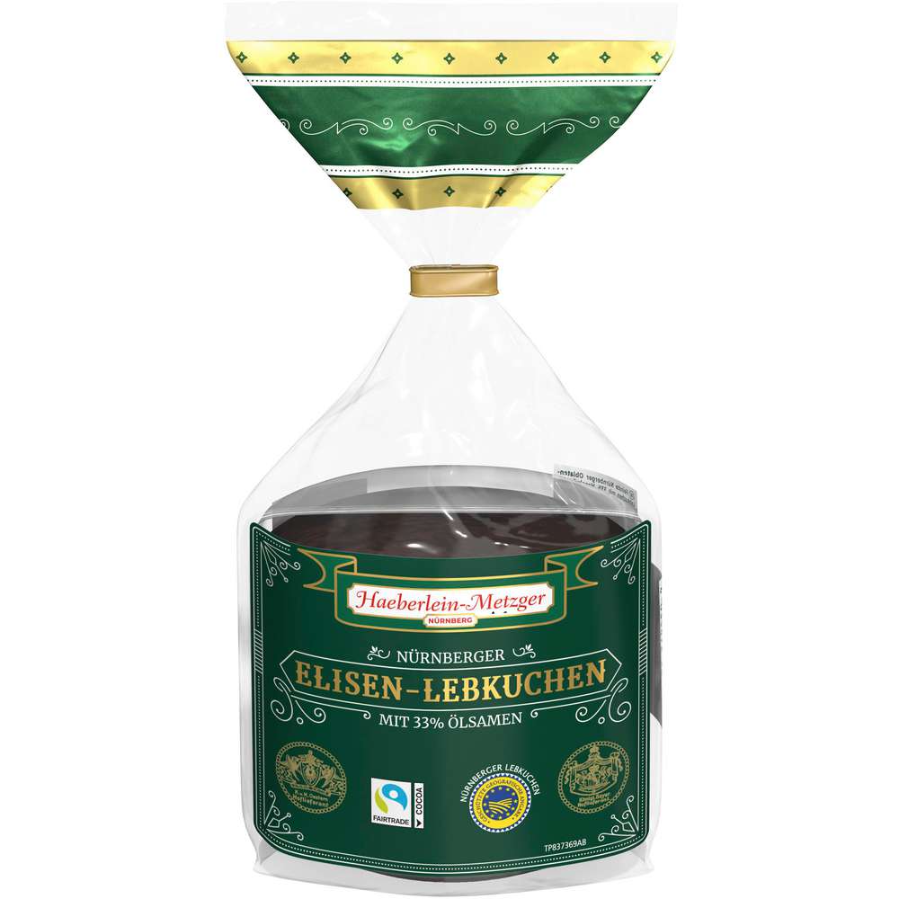 Produktabbildung Haeberlein Metzger Elisen-Lebkuchen