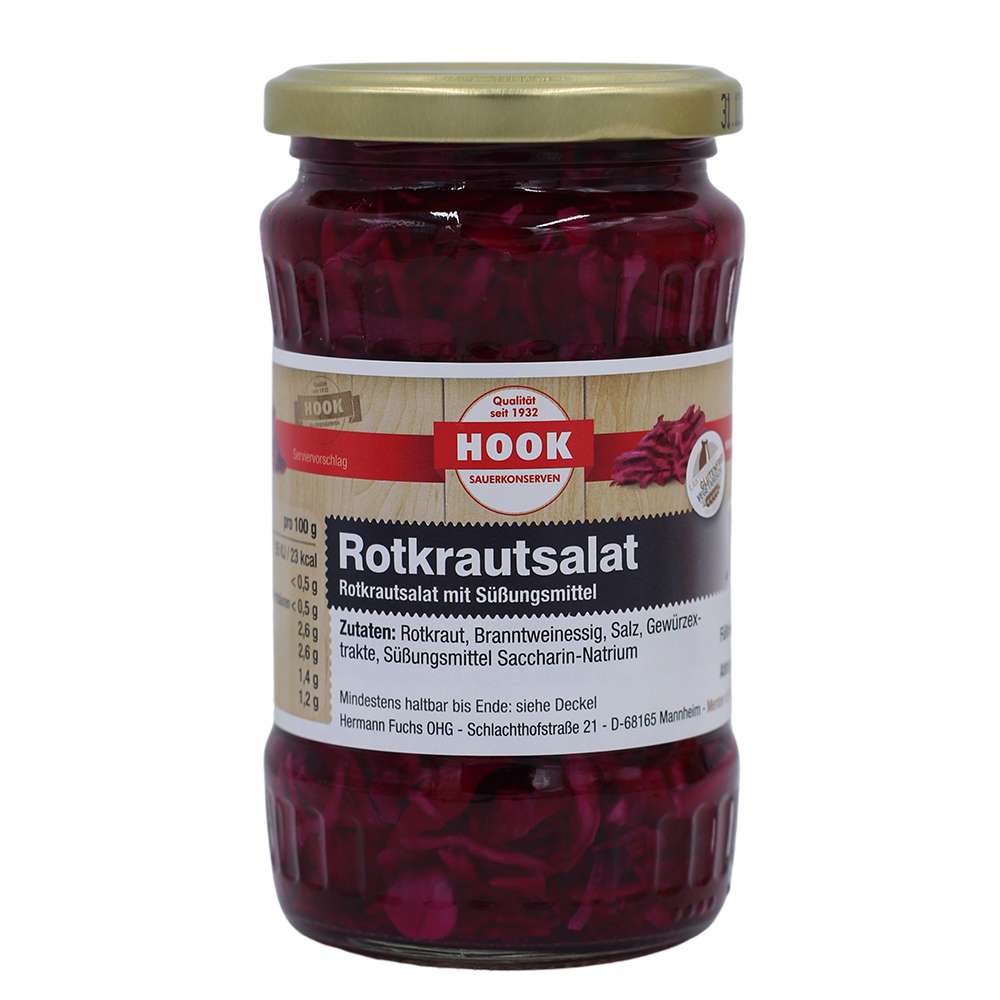 Produktabbildung Hook Rotkrautsalat