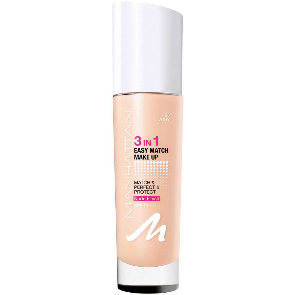 Produktabbildung Manhattan Foundation 3in1 Easy Match Ivory 028