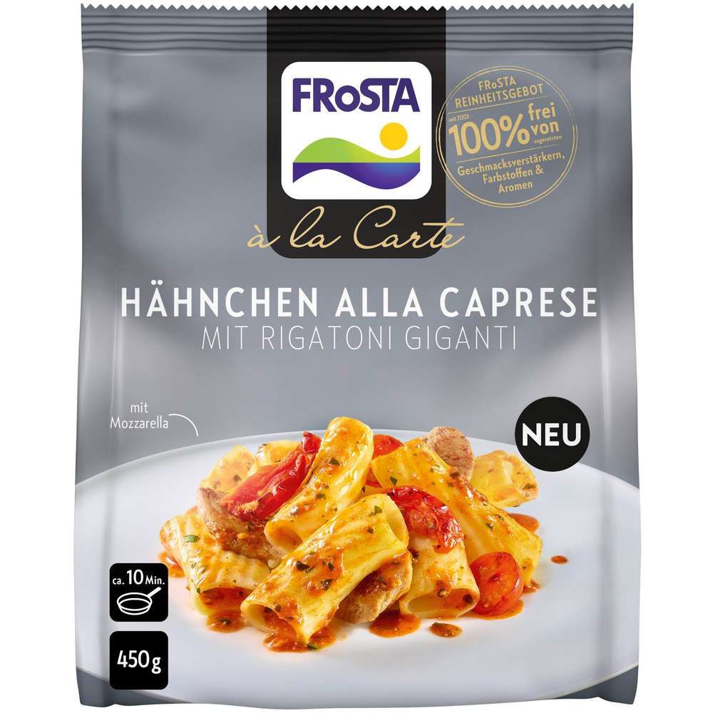 Produktabbildung Frosta Hähnchen alla Caprese, tiefgekühlt