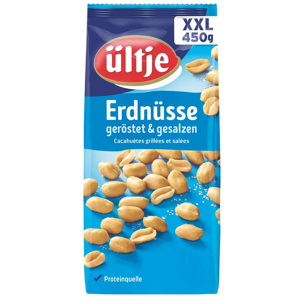 Produktabbildung Ültje Erdnüsse, geröstet & gesalzen