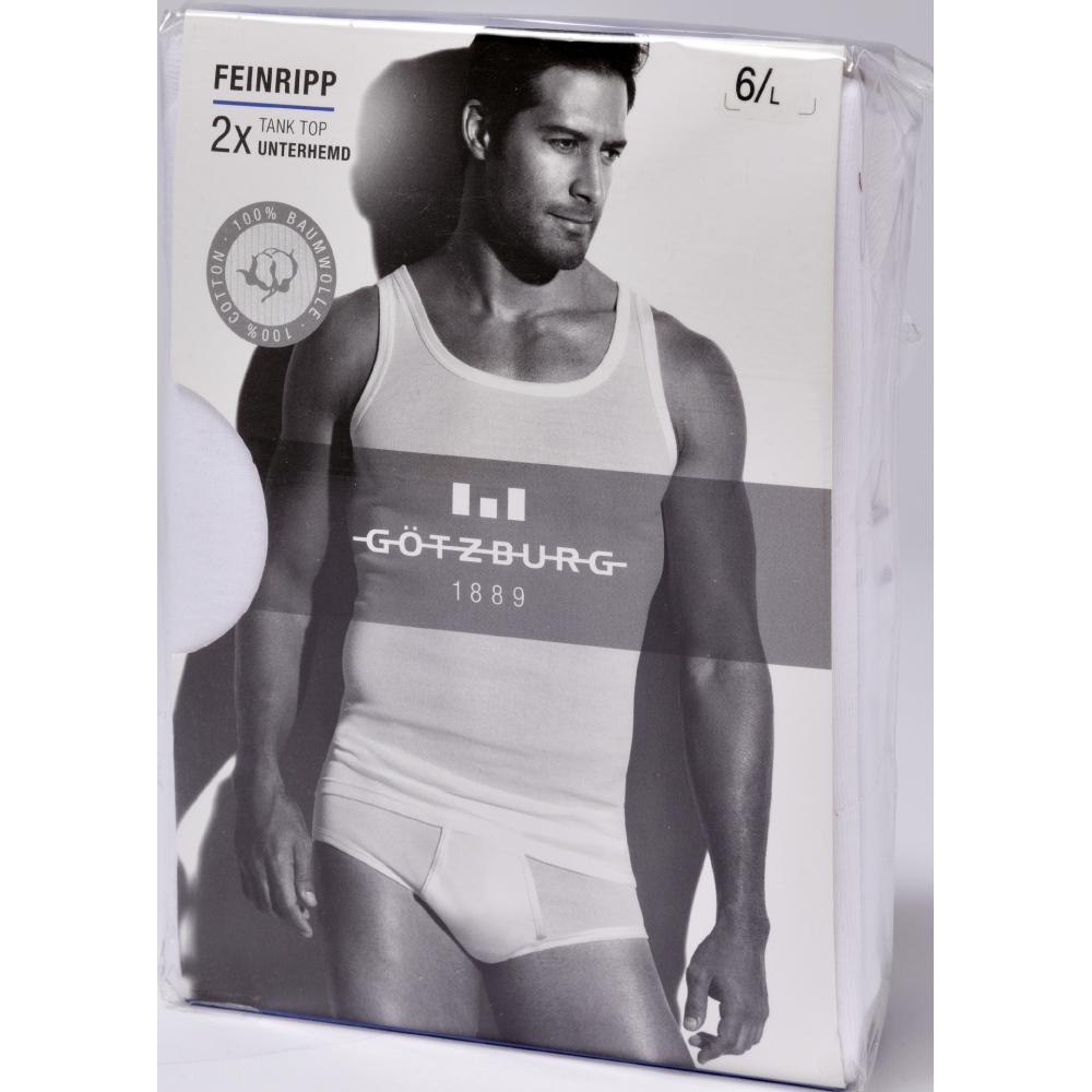 Produktabbildung keine Marke Damen- oder HerrenAchselhemden, je 2er-Pack