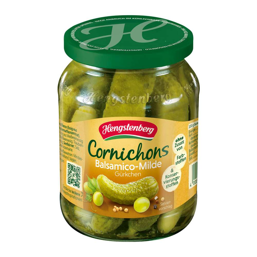 Produktabbildung Hengstenberg Cornichons, Mild