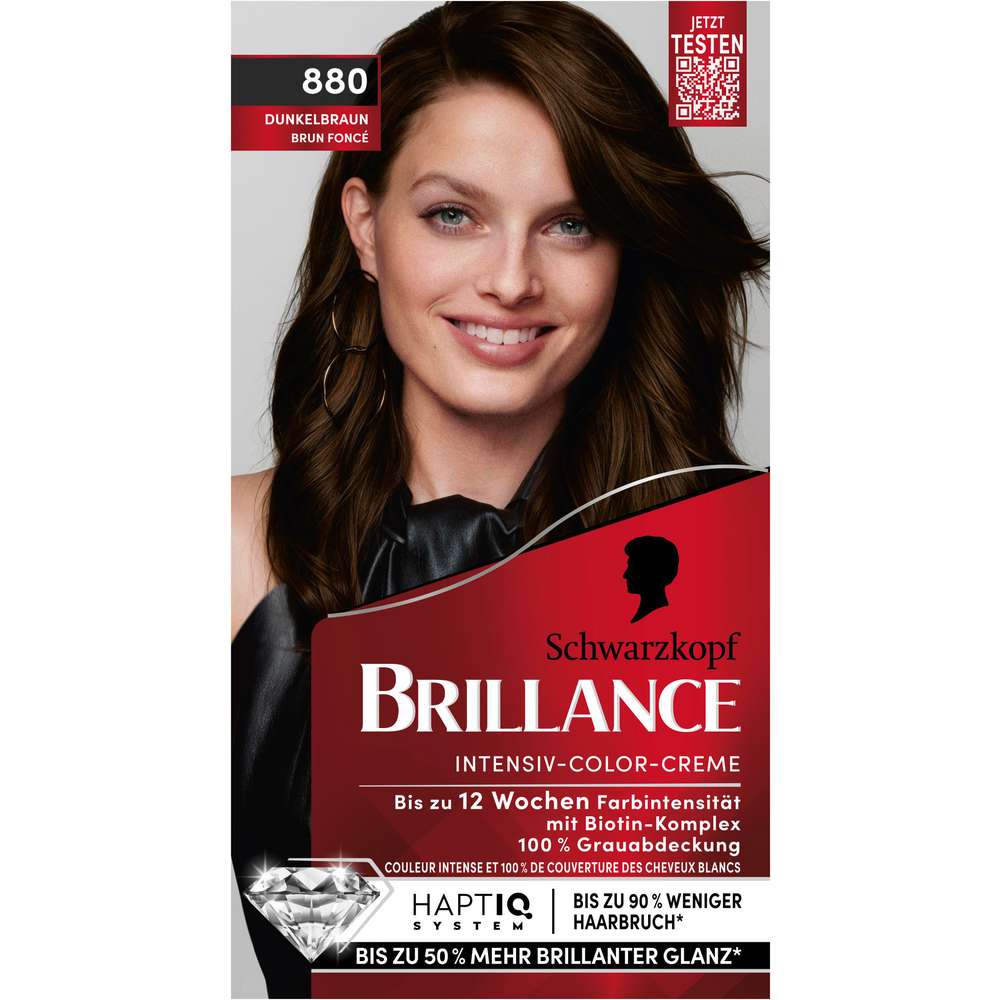 Produktabbildung Schwarzkopf Intensive Color Creme 880 Dunkelbraun