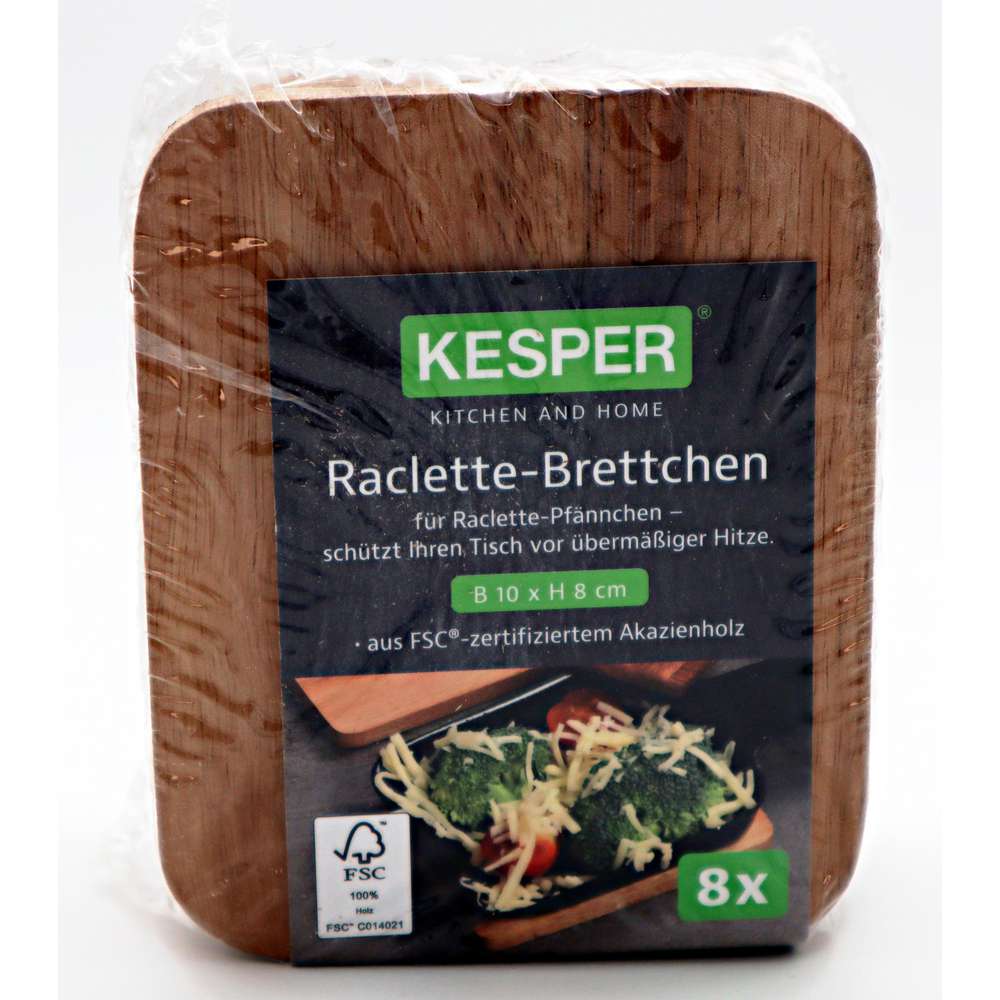 Produktabbildung Ligno Raclette-Brettchen, Akazie