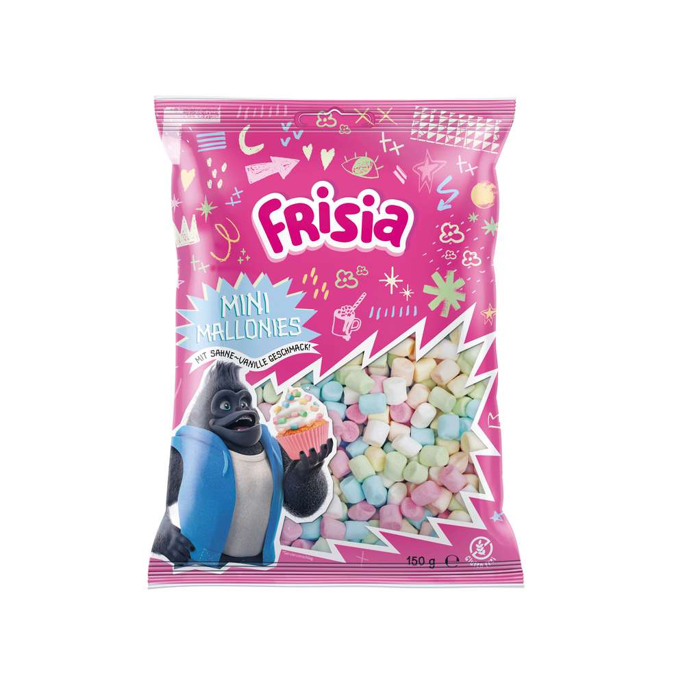 Produktabbildung frisia Mini Mallonies, Sahne-Vanille