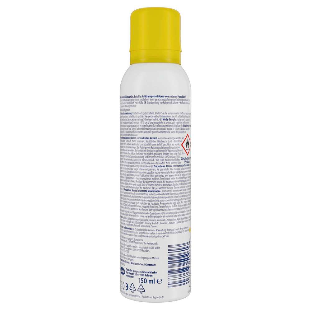 Produktabbildung Scholl Fresh Step, Antitranspirant, Fuss Deo