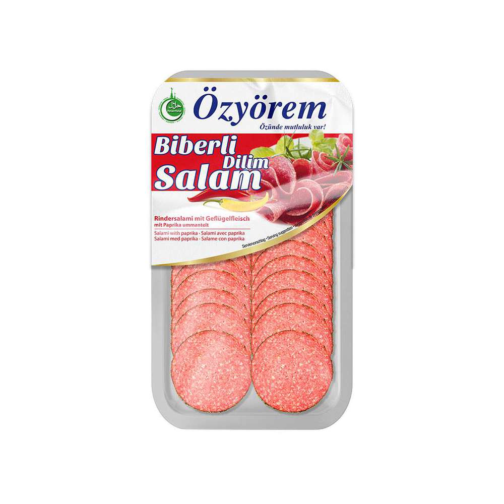 Produktabbildung Özyörem Rindersalami mit Paprika