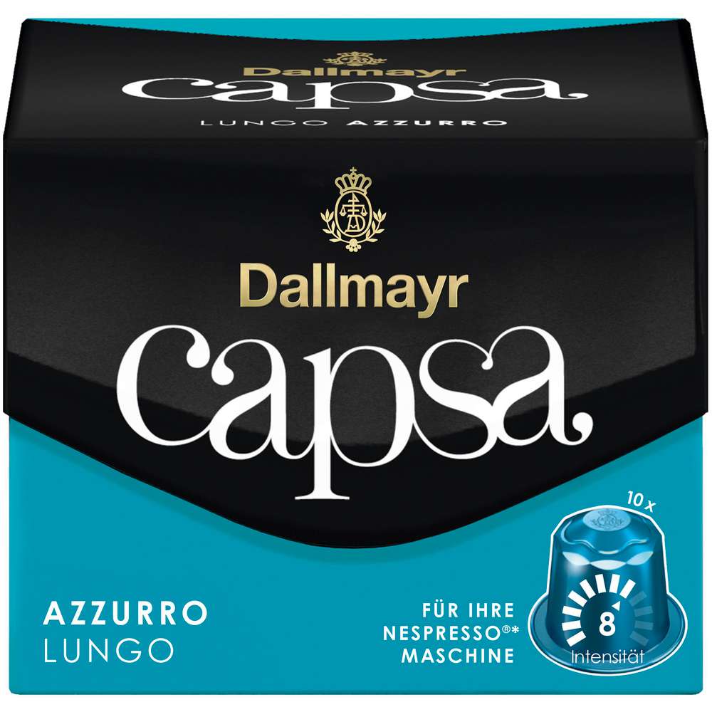 Produktabbildung Dallmayr Kaffee Kapseln Capsa, Lungo Azzurro