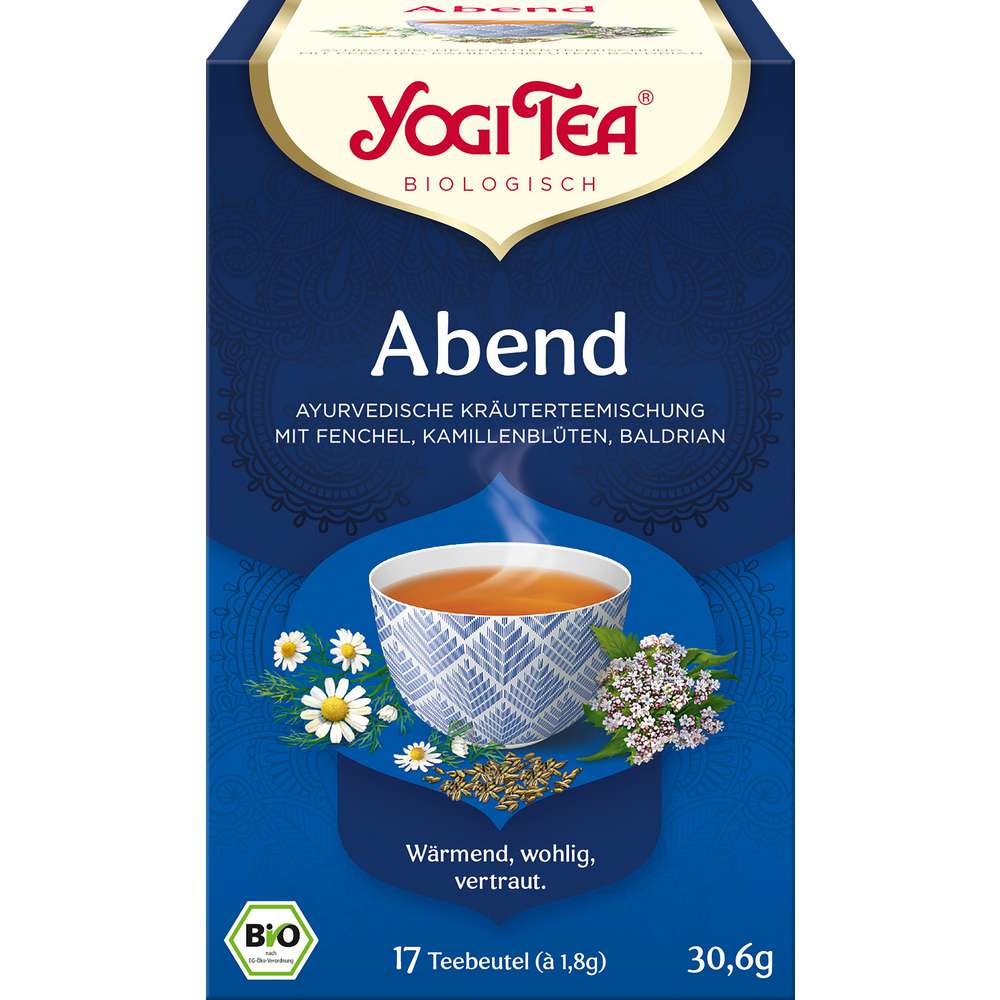 Produktabbildung Yogi Tea Bio Kräuter-Tee Abend