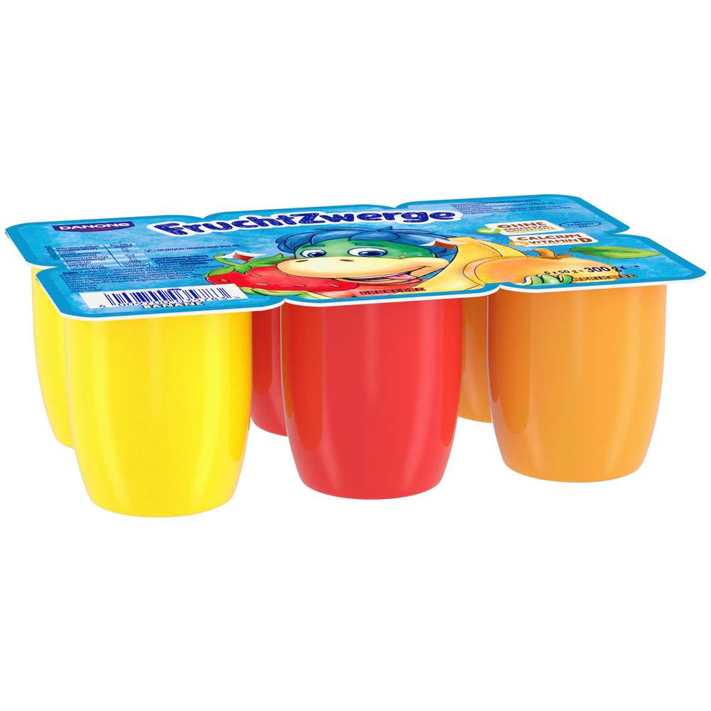 Produktabbildung  Fruchtquark, Erdbeere/Aprikose/Banane