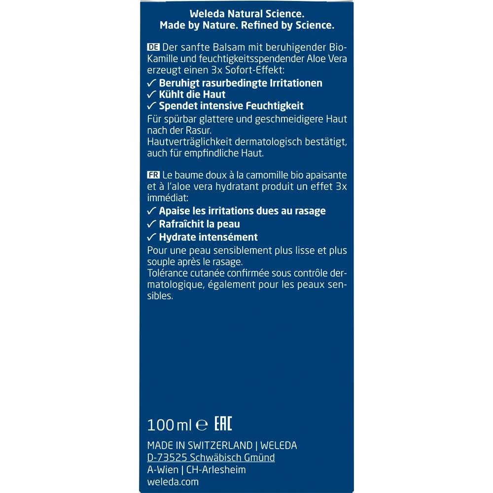 Produktabbildung Weleda After Shave Balsam, For Men