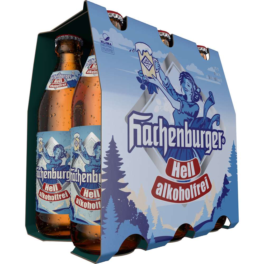 Produktabbildung Hachenburger Hell Alkoholfrei 