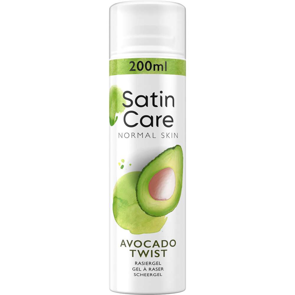 Produktabbildung Gillette Rasiergel Satin Care, Avocado